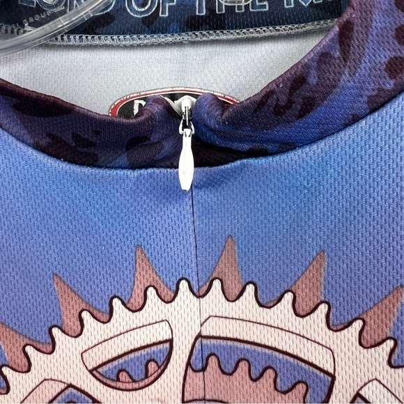 PRIMAL WEAR LORD OF THE RINGZ Cycling shirt with back pockets. ¾ front zip. L - Picture 3 of 8